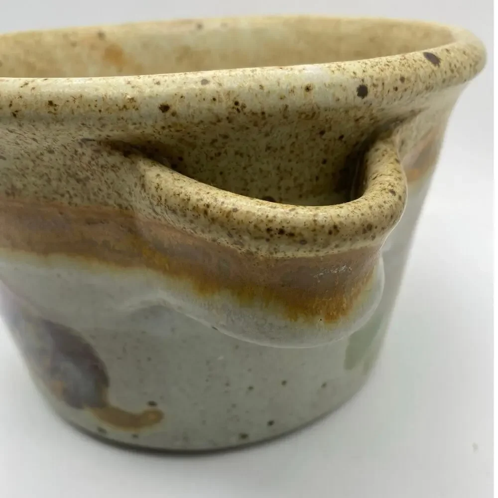 Chamberlain Stoneware Handled Bread baker Casserole Studio‎ pottery